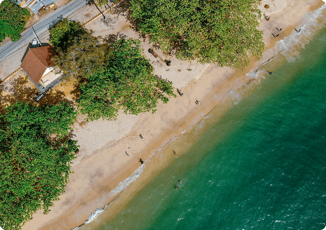 Prime coastal beach destination